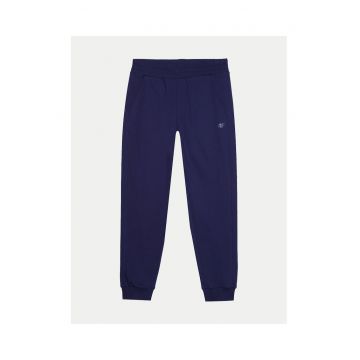 Pantaloni barbati -  303822798 - Albastru inchis - Bumbac