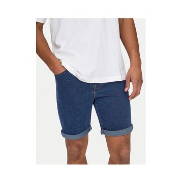 Pantaloni barbati -  61157 - Bumbac/Poliester - Albastru