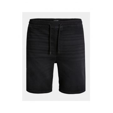 Pantaloni scurti barbati -  303309855 - Negru - Bumbac