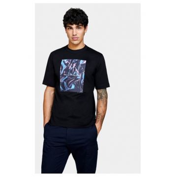 Tricou barbati -  812157 - Negru - Bumbac