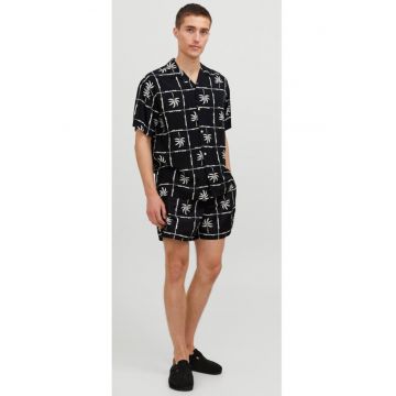 Camasa barbati -  7302 - Viscoza - Negru