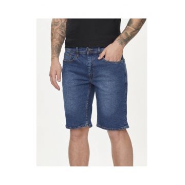 Pantaloni scurti barbati -  530419 - Albastru - Bumbac