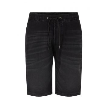 Pantaloni scurti barbati -  Bumbac - Negru