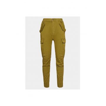 Pantaloni sport barbati -  863234 - Verde - Bumbac