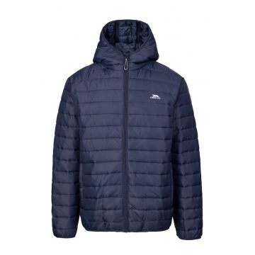 Jacheta cu fermoar si gluga Kelmarsh - Bleumarin