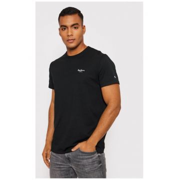 Tricou barbati -  9267 - Bumbac - Negru