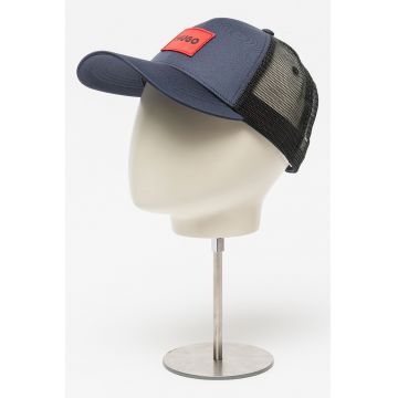 Sapca cu garnituri de plasa Kody - Bleumarin