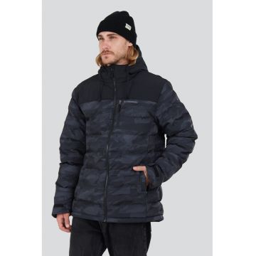 Geaca matlasata Passat - Gri/Negru stins