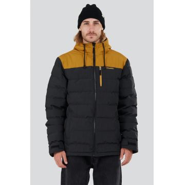 Geaca matlasata Passat - Kaki/Galben mustar