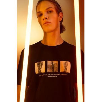 Medicine tricou din bumbac culoarea negru, cu imprimeu Medicine tricou din bumbac culoarea negru, cu imprimeu