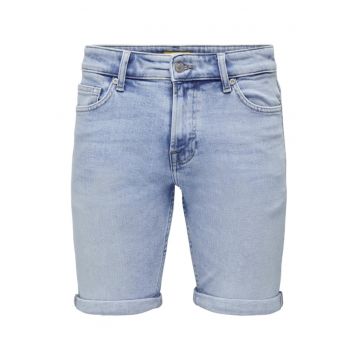 Pantaloni scurti din denim barbati -  301847403 - Bumbac