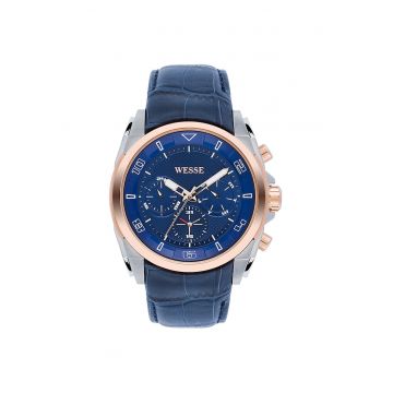 Ceas barbatesc  model WWG400203L - bleumarin - mecanism Quartz - rezistenta la apa 5 ATM