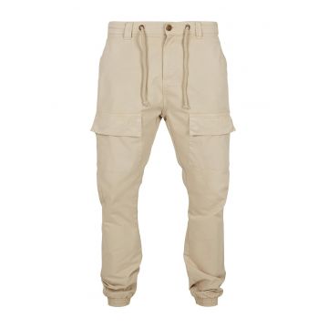 Pantaloni cargo cu snur de ajustare