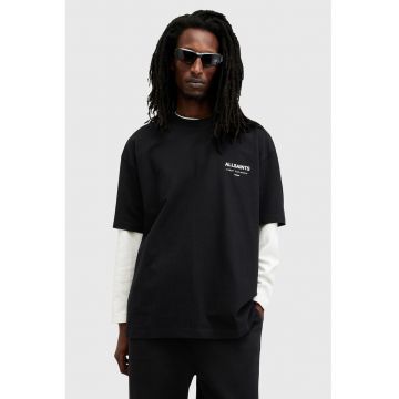 Tricou supradimensionat din bumbac cu logo Underground