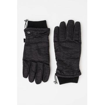 Manusi ajustabile cu logo discret - Negru