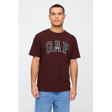 Tricou lejer din bumbac - Visiniu