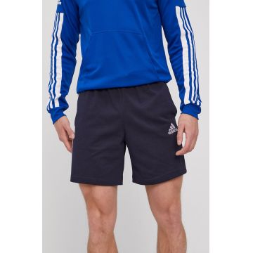 Adidas Pantaloni scurți GK9989 bărbați, culoarea albastru marin