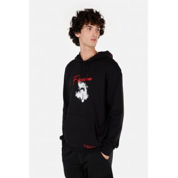 Hanorac de bumbac cu imprimeu Hanorac de bumbac cu imprimeu