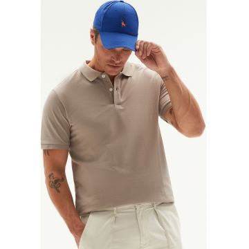 Tricou polo din bumbac pique