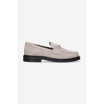 Filling Pieces mocasini din piele întoarsă Loafer Suede culoarea gri, 44222791108 Filling Pieces mocasini din piele întoarsă Loafer Suede culoarea gri, 44222791108