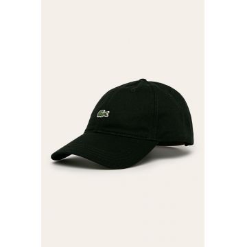 Lacoste căciulă culoarea negru, uni RK4714-001