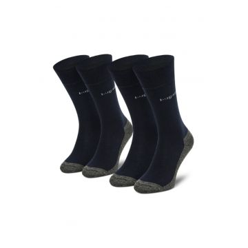 Set 2 perechi de sosete barbati -  208950787 - Albastru - Textil -