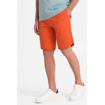 Bermude cu snur - Portocaliu mandarina