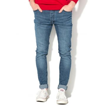 Blugi super skinny fit albastri Donte -REG-LENGTH