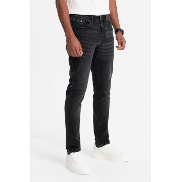 Blugi slim fit - Negru