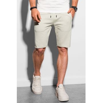 Pantaloni scurti din amestec de bumbac cu snur de ajustare