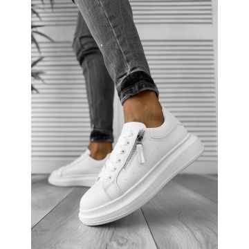 Adidasi barbati casual  albi K05    N10-3