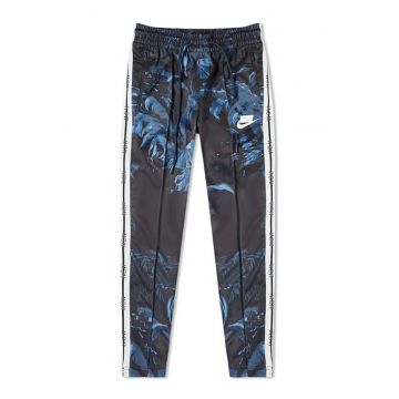 Pantaloni de trening cu snur de ajustare si model floral NSW