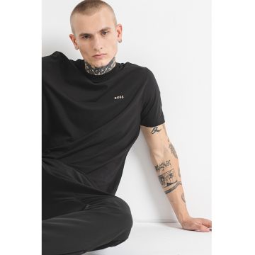 Tricou regular fit cu logo Dapolino