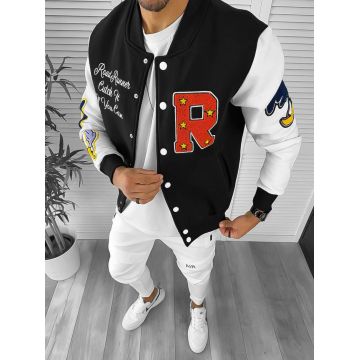 Geaca barbati de toamna cu imprimeu K185 O3-4.2