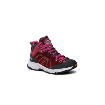 Ghete trekking Unisex -  Piele naturala - Visiniu