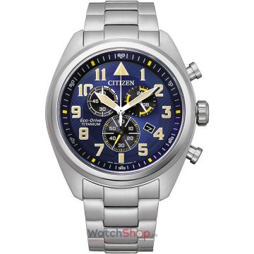 Ceas Citizen SUPER TITANIUM AT2480-81L Eco-Drive Cronograf