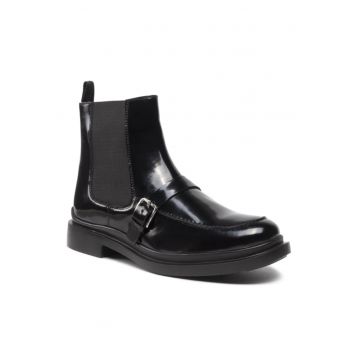 Cizme Chelsea barbati -  Piele naturala - Negru
