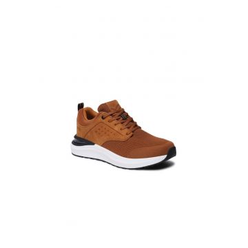 Pantofi sport barbati -  Piele naturala - Maro - 0000302687688