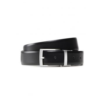 Curea barbati -  Piele naturala - Negru