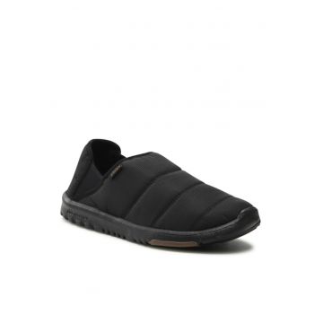 Papuci de casa barbati -  Textil - Negru