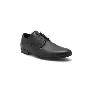Pantofi barbati -  377627 - Piele ecologica - Negru