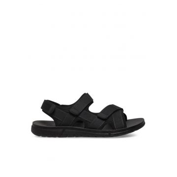 Sandale barbati -  Textil - Negru