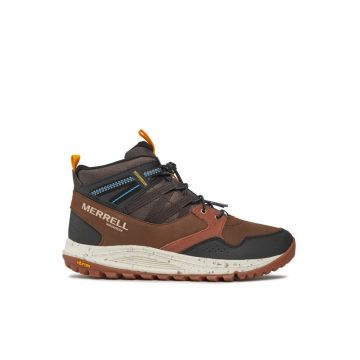Pantofi sport barbati 303449063 - Piele naturala/Textil - Maro