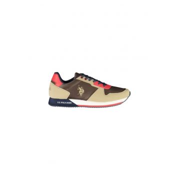 Sneakers barbati - U.S. POLO BEST PRICE - 50% Poliester - 50% Poliuretan - Maro - 25004