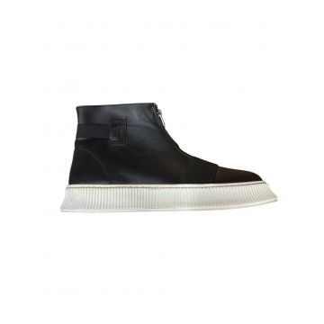 Ghete barbati negre cu defect def1001  T52-1
