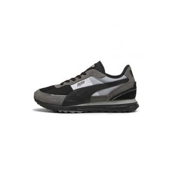 Pantofi sport unisex cu detalii de piele intoarsa Road Rider