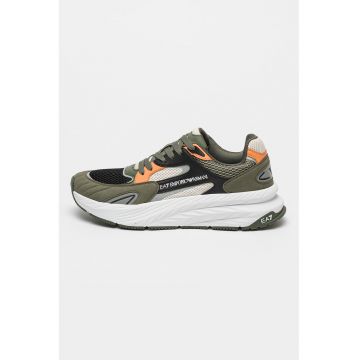 Pantofi sport cu insertii de plasa