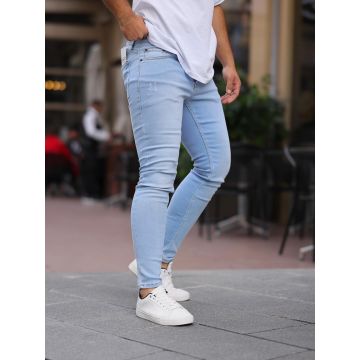 Blugi barbati conici albastri 7120