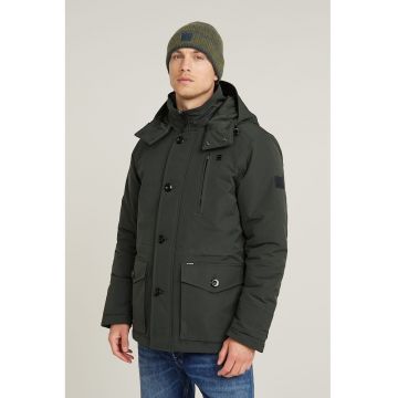 Geaca cu nasturi - Gri antracit