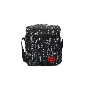 Geanta de umar -  Urban - Negru - 22x7x24.5cm